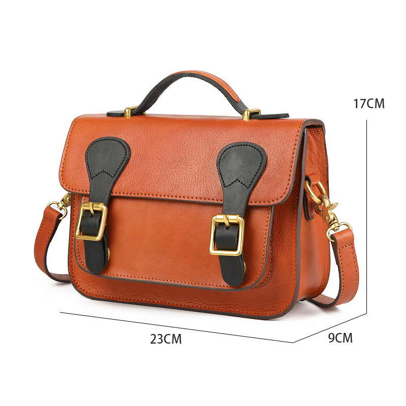 香港狄記皮具 狄記 原創真皮手工 ins郵差包 ins風格包包 頭層牛皮包包 皮革 原創手工真皮 皮件 DEEPKEE 復古真皮手工包