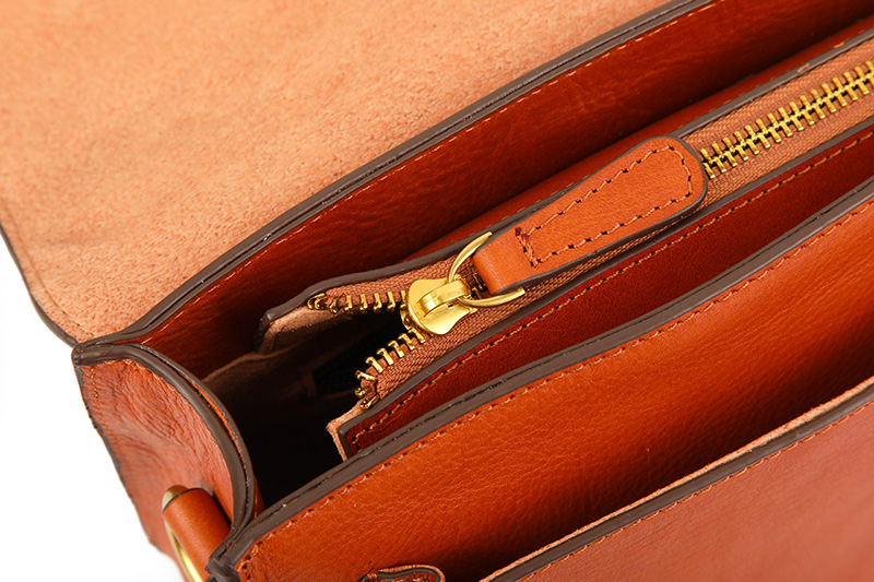 香港狄記皮具 狄記 原創真皮手工 ins郵差包 ins風格包包 頭層牛皮包包 皮革 原創手工真皮 皮件 DEEPKEE 復古真皮手工包