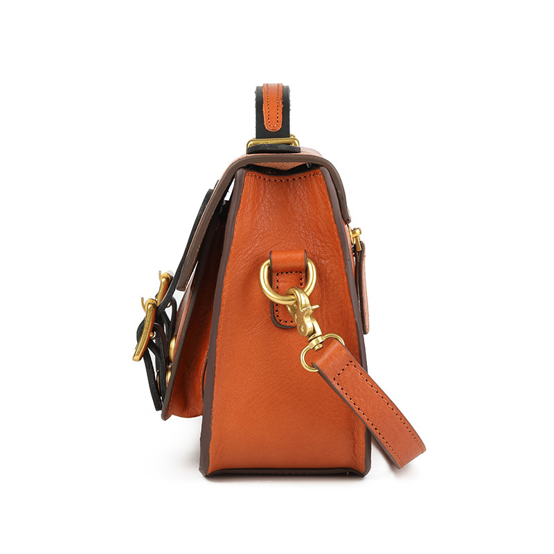 香港狄記皮具 狄記 原創真皮手工 ins郵差包 ins風格包包 頭層牛皮包包 皮革 原創手工真皮 皮件 DEEPKEE 復古真皮手工包