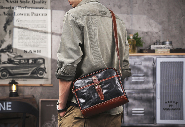 香港狄記皮具 狄記 原創真皮手工 ins郵差包 ins風格包包 頭層牛皮包包 皮革 原創手工真皮 皮件 DEEPKEE 復古真皮手工包