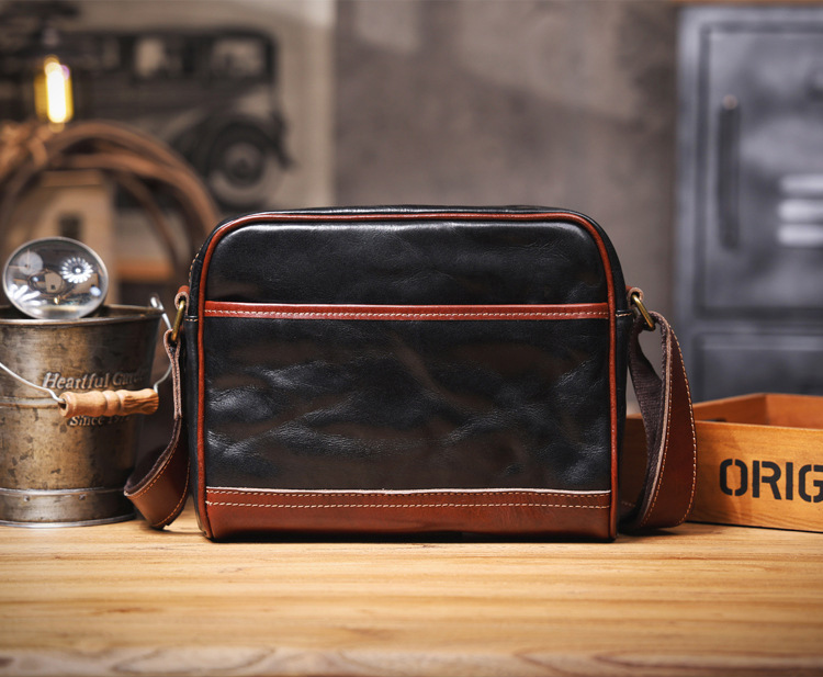 香港狄記皮具 狄記 原創真皮手工 ins郵差包 ins風格包包 頭層牛皮包包 皮革 原創手工真皮 皮件 DEEPKEE 復古真皮手工包