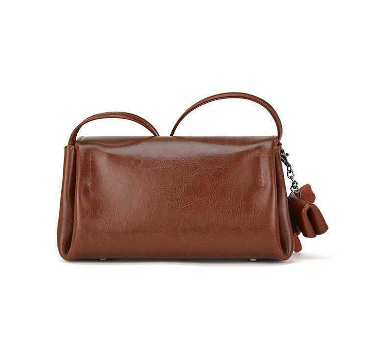 DEEPKEE original nubuck handmade full-grain genuine leather cowhide bag 時尚萬用真皮小包 7399 號