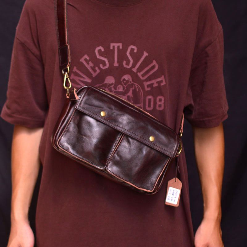 香港狄記皮具 狄記 原創真皮手工 ins郵差包 ins風格包包 頭層牛皮包包 皮革 原創手工真皮 皮件 DEEPKEE 復古真皮手工包