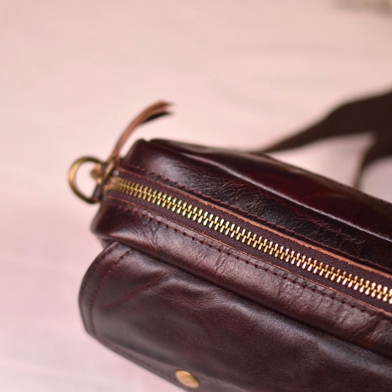 香港狄記皮具 狄記 原創真皮手工 ins郵差包 ins風格包包 頭層牛皮包包 皮革 原創手工真皮 皮件 DEEPKEE 復古真皮手工包