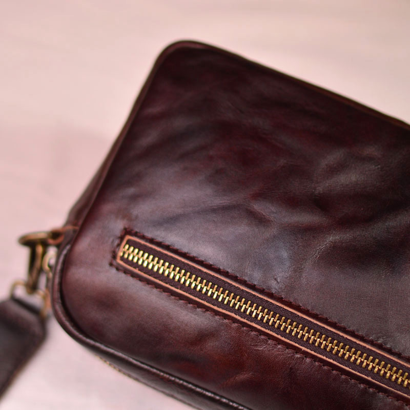 香港狄記皮具 狄記 原創真皮手工 ins郵差包 ins風格包包 頭層牛皮包包 皮革 原創手工真皮 皮件 DEEPKEE 復古真皮手工包