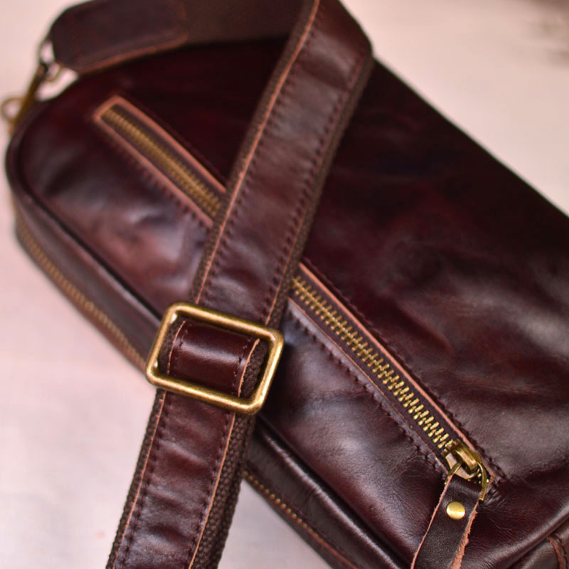 香港狄記皮具 狄記 原創真皮手工 ins郵差包 ins風格包包 頭層牛皮包包 皮革 原創手工真皮 皮件 DEEPKEE 復古真皮手工包