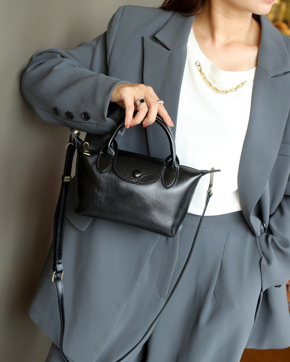 香港狄記皮具 狄記 原創真皮手工 ins郵差包 ins風格包包 頭層牛皮包包 皮革 原創手工真皮 皮件 DEEPKEE 復古真皮手工包