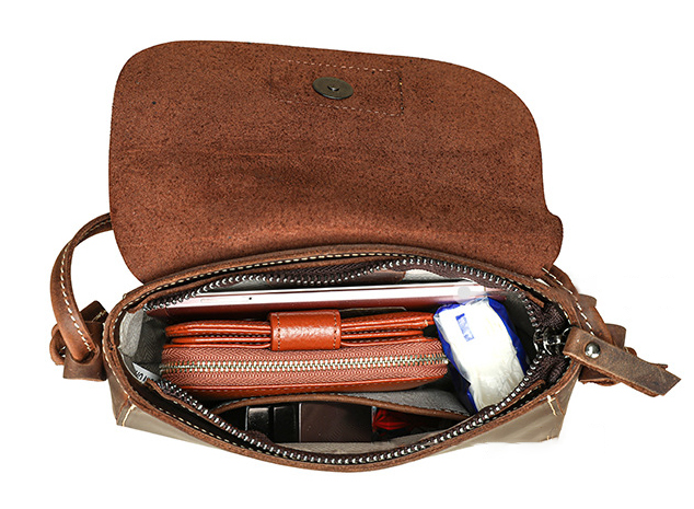 香港狄記皮具 狄記 原創真皮手工 ins郵差包 ins風格包包 頭層牛皮包包 皮革 原創手工真皮 皮件 DEEPKEE 復古真皮手工包