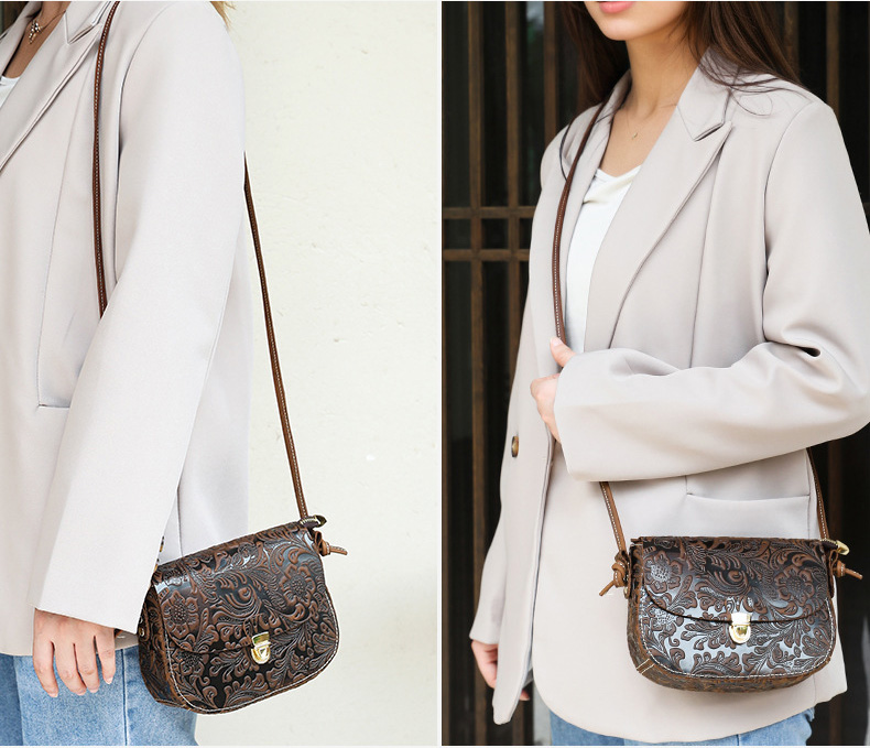 香港狄記皮具 狄記 原創真皮手工 ins郵差包 ins風格包包 頭層牛皮包包 皮革 原創手工真皮 皮件 DEEPKEE 復古真皮手工包