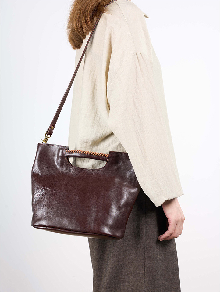 香港狄記皮具 狄記 原創真皮手工 ins郵差包 ins風格包包 頭層牛皮包包 皮革 原創手工真皮 皮件 DEEPKEE 復古真皮手工包