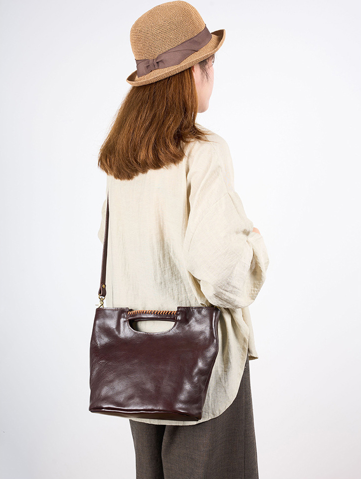 香港狄記皮具 狄記 原創真皮手工 ins郵差包 ins風格包包 頭層牛皮包包 皮革 原創手工真皮 皮件 DEEPKEE 復古真皮手工包