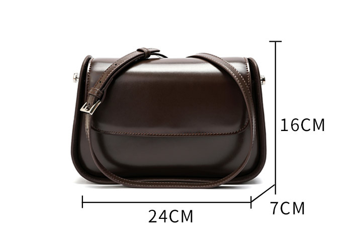 DEEPKEE original nubuck handmade full-grain genuine leather cowhide bag 百搭單肩&斜挎真皮小方包 8029 號