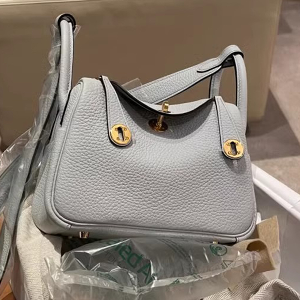 香港狄記 同款TOGO頭層牛皮リ琳迪包 8030號