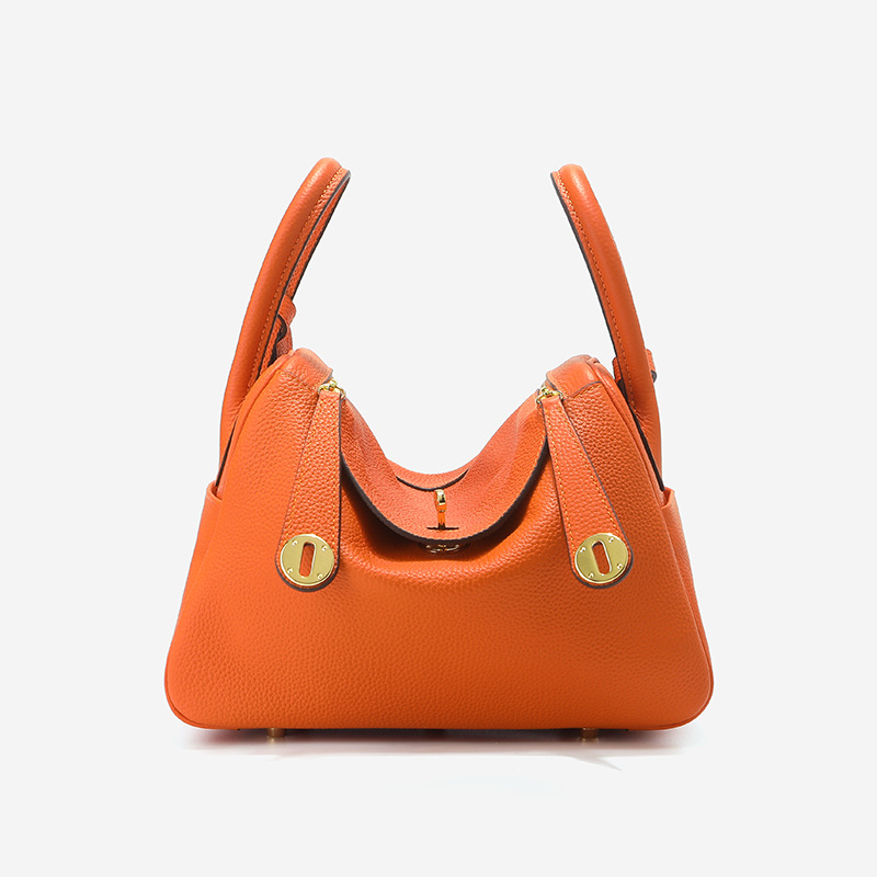 香港狄記 同款TOGO頭層牛皮リ琳迪包 8030號