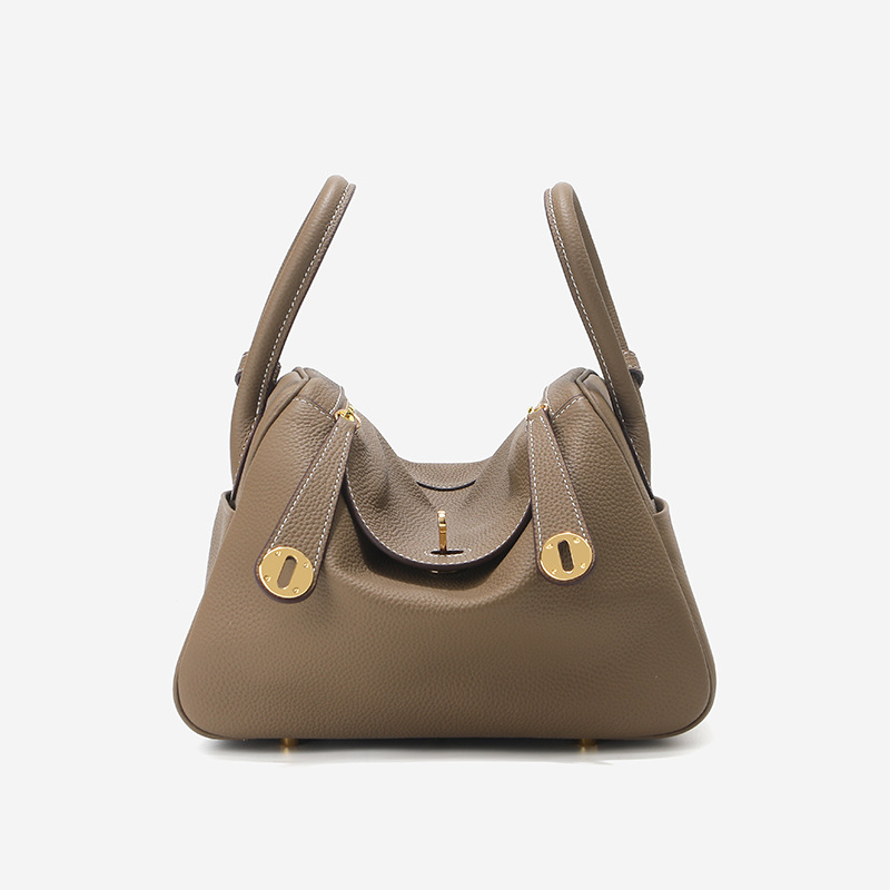 香港狄記 同款TOGO頭層牛皮リ琳迪包 8030號