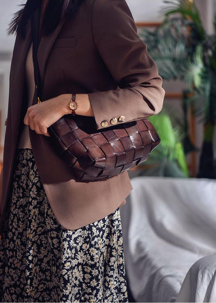 香港狄記皮具 狄記 原創真皮手工 ins郵差包 ins風格包包 頭層牛皮包包 皮革 原創手工真皮 皮件 DEEPKEE 復古真皮手工包