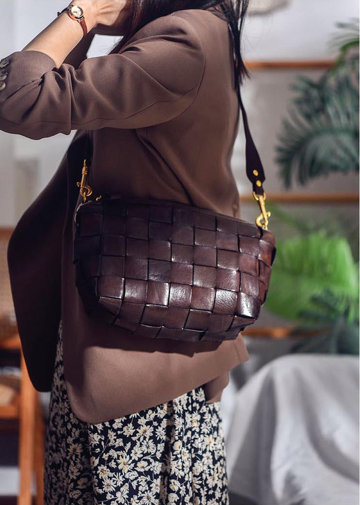 香港狄記皮具 狄記 原創真皮手工 ins郵差包 ins風格包包 頭層牛皮包包 皮革 原創手工真皮 皮件 DEEPKEE 復古真皮手工包