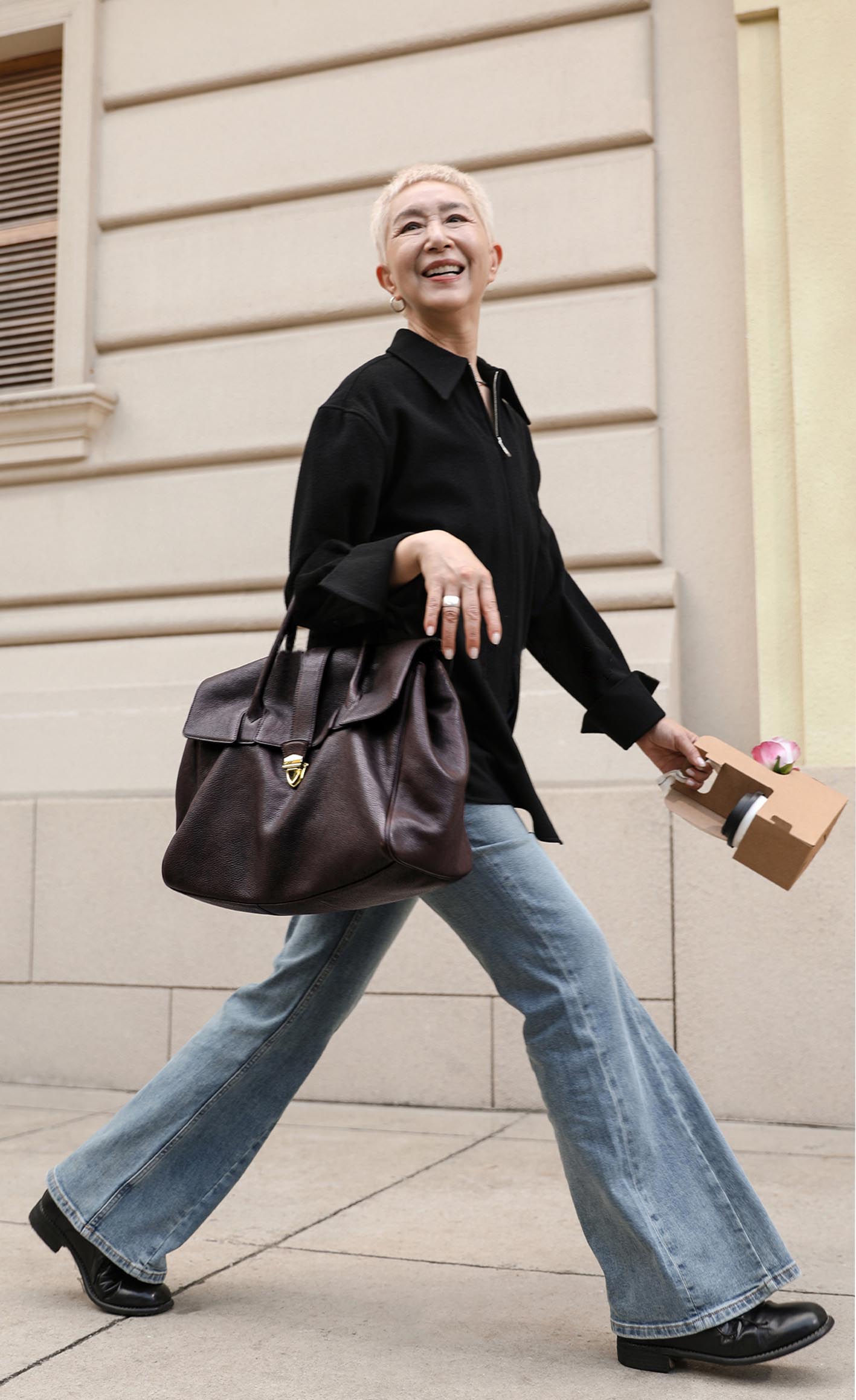 DEEPKEE original nubuck handmade full-grain genuine leather cowhide bag 植鞣牛皮女士手提包 8630 號