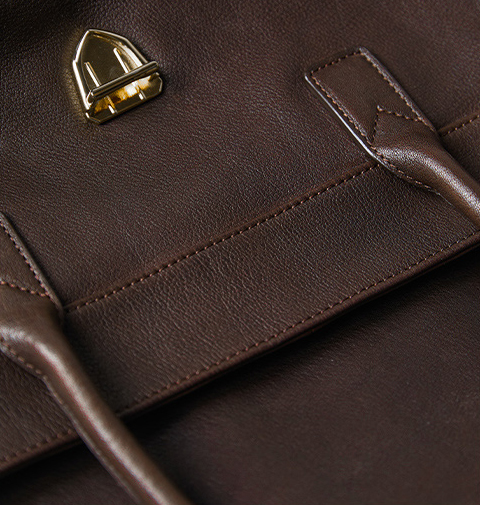 DEEPKEE original nubuck handmade full-grain genuine leather cowhide bag 植鞣牛皮女士手提包 8630 號