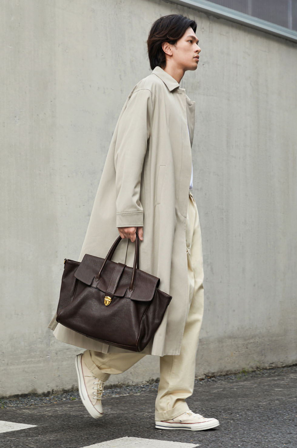 DEEPKEE original nubuck handmade full-grain genuine leather cowhide bag 植鞣牛皮女士手提包 8630 號