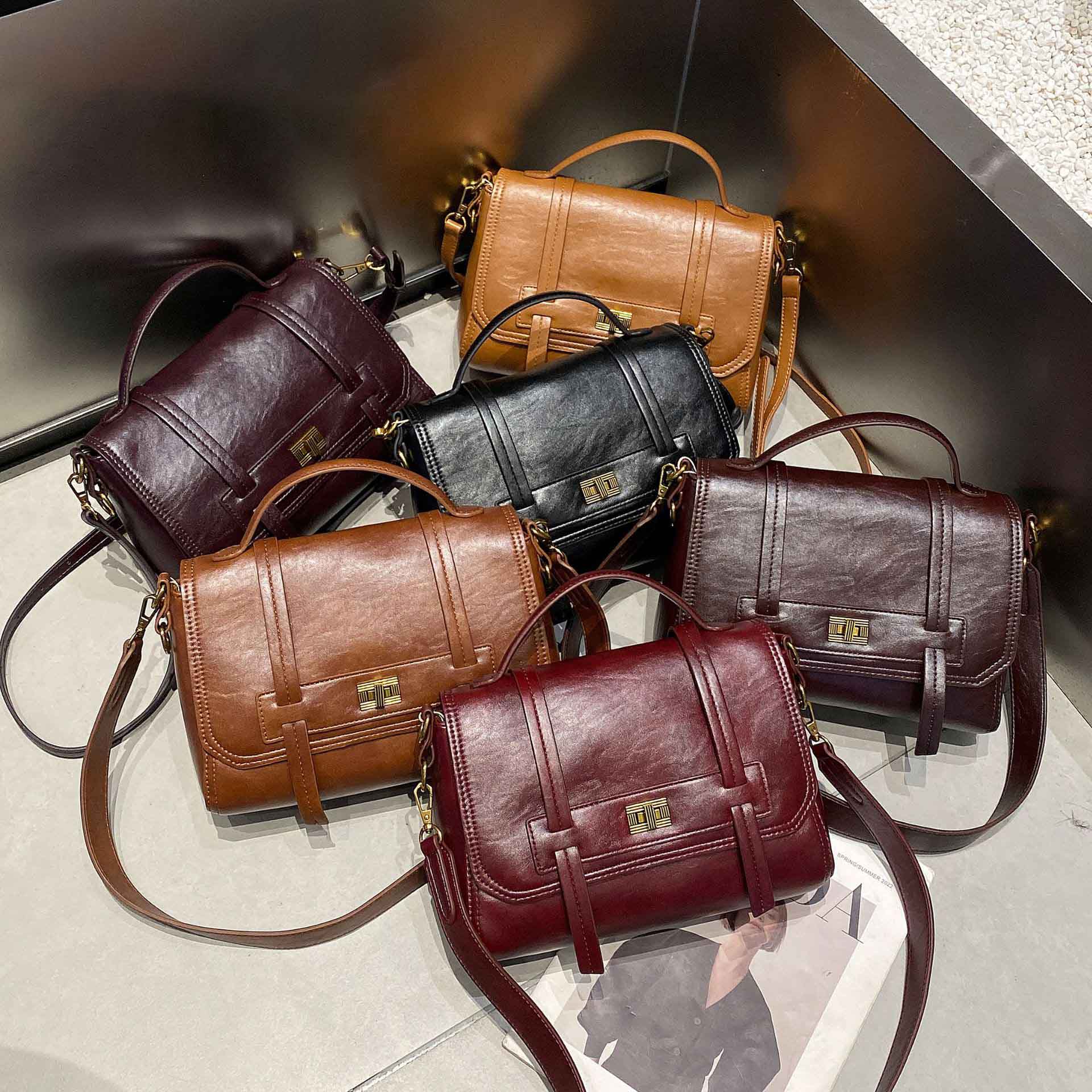 香港狄記皮具 狄記 原創真皮手工 ins郵差包 ins風格包包 頭層牛皮包包 皮革 原創手工真皮 皮件 DEEPKEE 復古真皮手工包