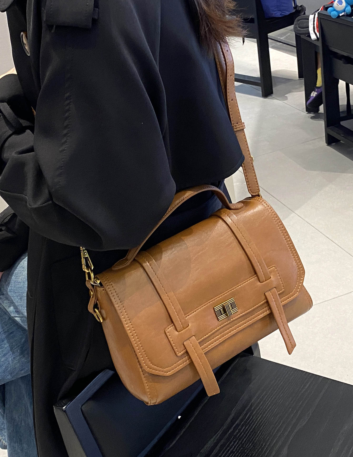 香港狄記皮具 狄記 原創真皮手工 ins郵差包 ins風格包包 頭層牛皮包包 皮革 原創手工真皮 皮件 DEEPKEE 復古真皮手工包