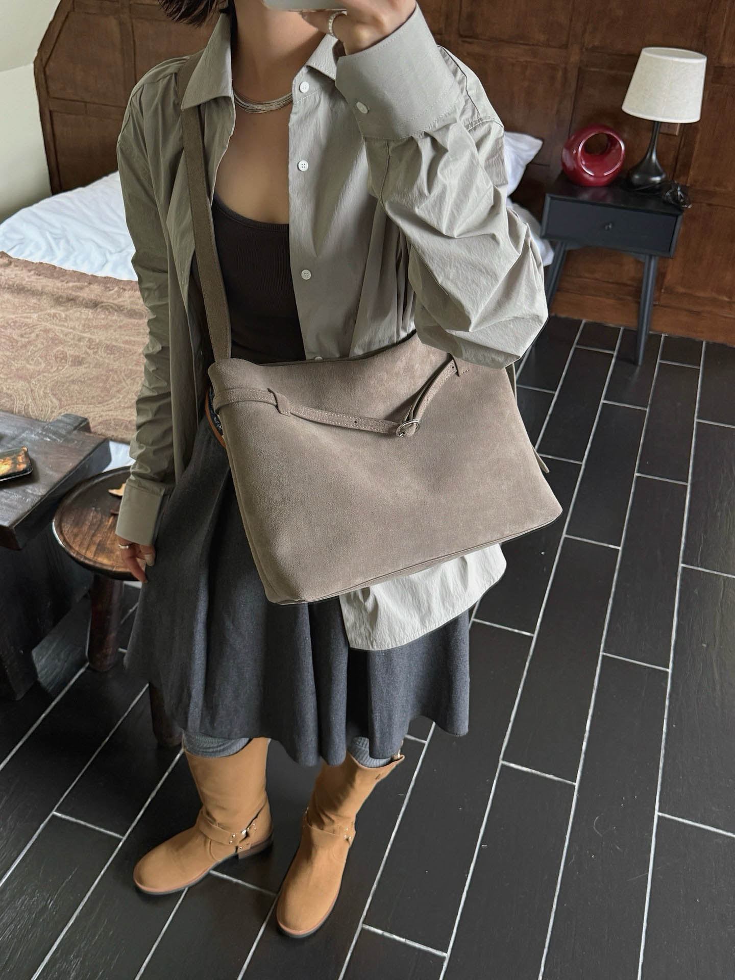 香港狄記皮具 狄記 原創真皮手工 ins郵差包 ins風格包包 頭層牛皮包包 皮革 原創手工真皮 皮件 DEEPKEE 復古真皮手工包