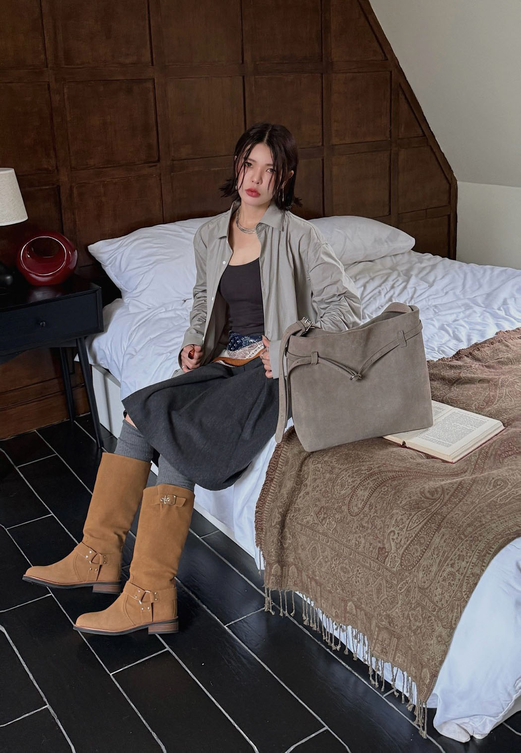 香港狄記皮具 狄記 原創真皮手工 ins郵差包 ins風格包包 頭層牛皮包包 皮革 原創手工真皮 皮件 DEEPKEE 復古真皮手工包