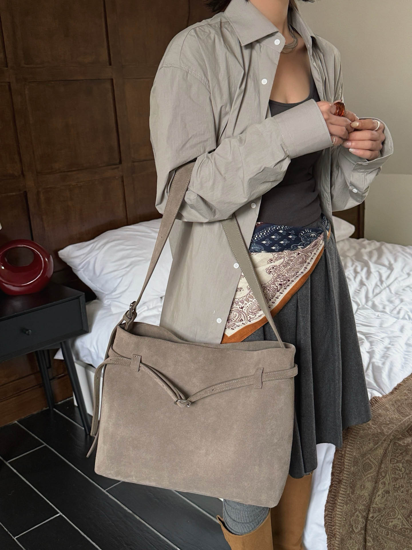 香港狄記皮具 狄記 原創真皮手工 ins郵差包 ins風格包包 頭層牛皮包包 皮革 原創手工真皮 皮件 DEEPKEE 復古真皮手工包