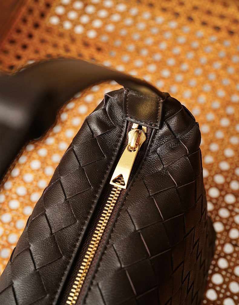 DEEPKEE BAGS | 職人技 純小羊皮ン編み織手提包 90102號