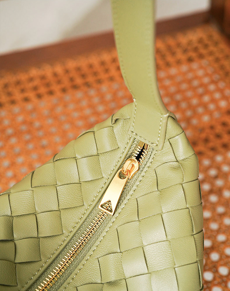 DEEPKEE BAGS | 職人技 純小羊皮ン編み織手提包 90102號