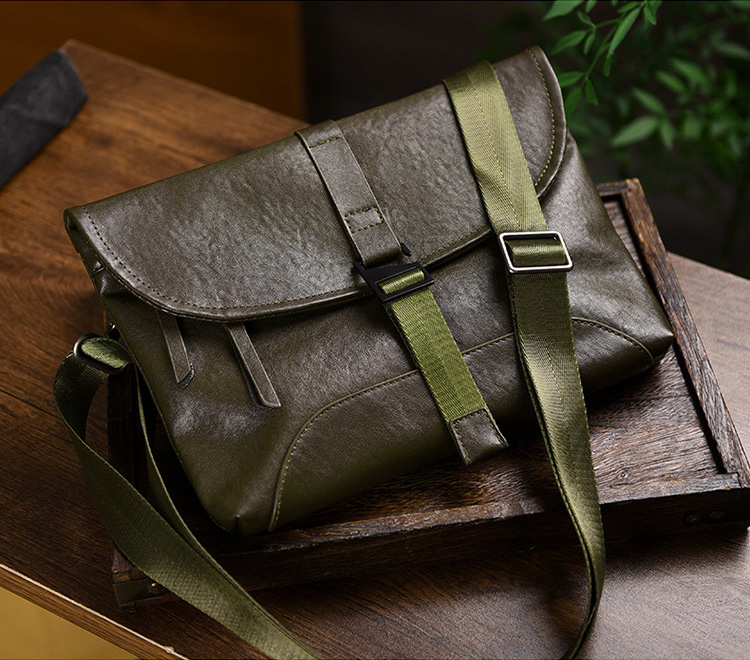 香港狄記皮具 狄記 原創真皮手工 ins郵差包 ins風格包包 頭層牛皮包包 皮革 原創手工真皮 皮件 DEEPKEE 復古真皮手工包