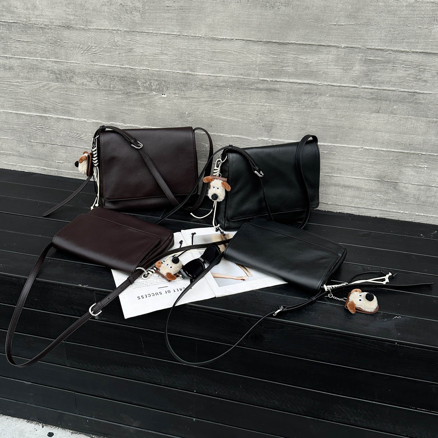 香港狄記皮具 狄記 原創真皮手工 ins郵差包 ins風格包包 頭層牛皮包包 皮革 原創手工真皮 皮件 DEEPKEE 復古真皮手工包