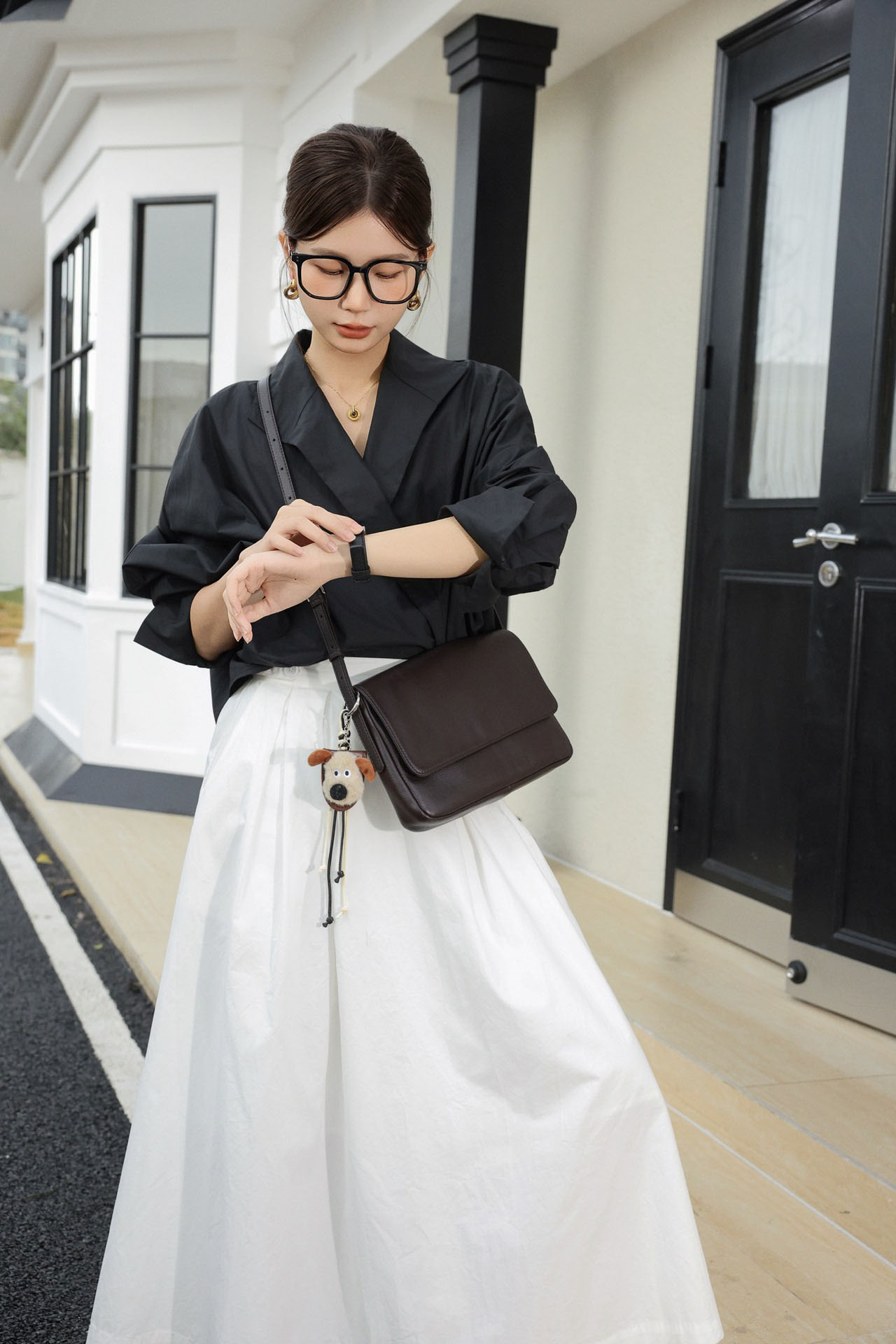 香港狄記皮具 狄記 原創真皮手工 ins郵差包 ins風格包包 頭層牛皮包包 皮革 原創手工真皮 皮件 DEEPKEE 復古真皮手工包