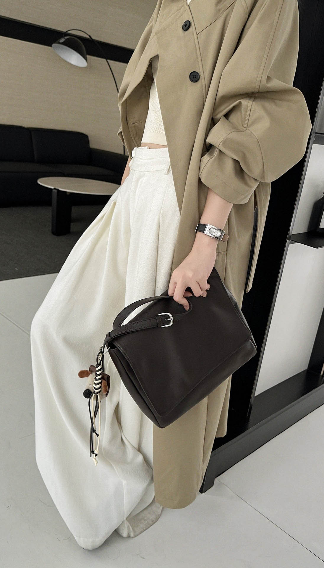 香港狄記皮具 狄記 原創真皮手工 ins郵差包 ins風格包包 頭層牛皮包包 皮革 原創手工真皮 皮件 DEEPKEE 復古真皮手工包