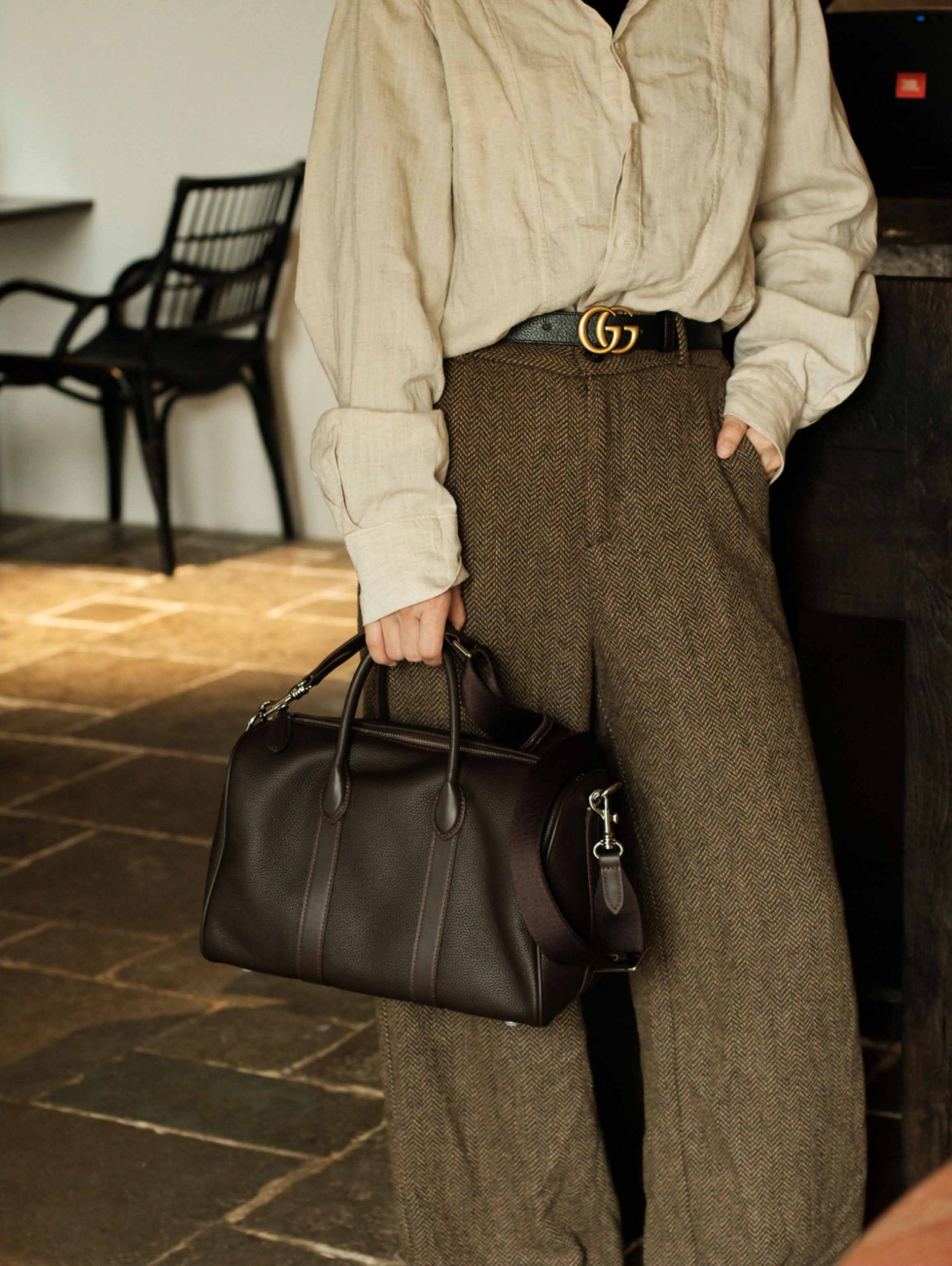 香港狄記皮具 狄記 原創真皮手工 ins郵差包 ins風格包包 頭層牛皮包包 皮革 原創手工真皮 皮件 DEEPKEE 復古真皮手工包