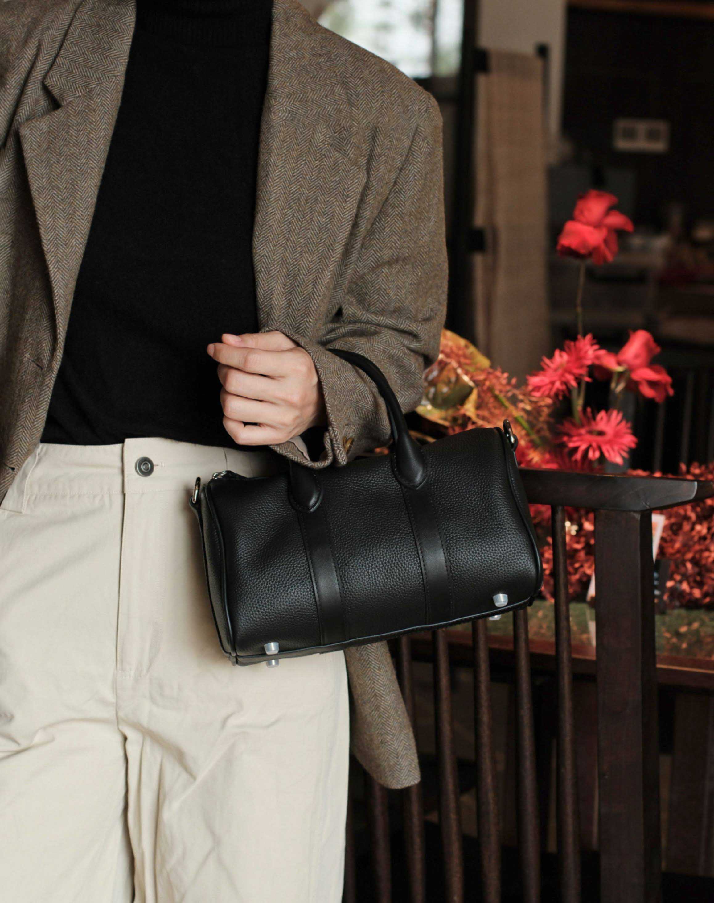 香港狄記皮具 狄記 原創真皮手工 ins郵差包 ins風格包包 頭層牛皮包包 皮革 原創手工真皮 皮件 DEEPKEE 復古真皮手工包