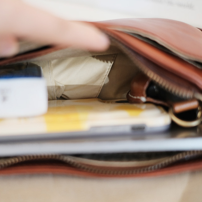 DEEPKEE original nubuck handmade full-grain genuine leather cowhide bag 新款質感通勤小方包真皮復古斜挎包 9264-D 號