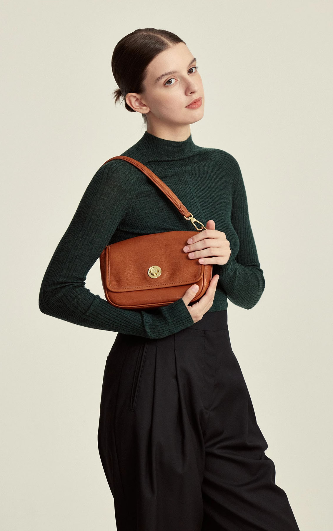 香港狄記皮具 狄記 原創真皮手工 ins郵差包 ins風格包包 頭層牛皮包包 皮革 原創手工真皮 皮件 DEEPKEE 復古真皮手工包