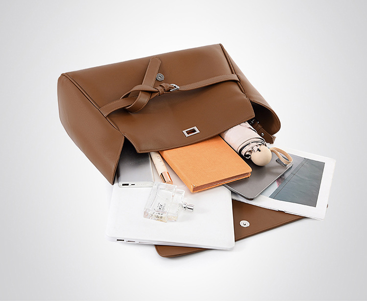 DEEPKEE original nubuck handmade full-grain genuine leather cowhide bag 法式小眾放鬆手提包 952 號