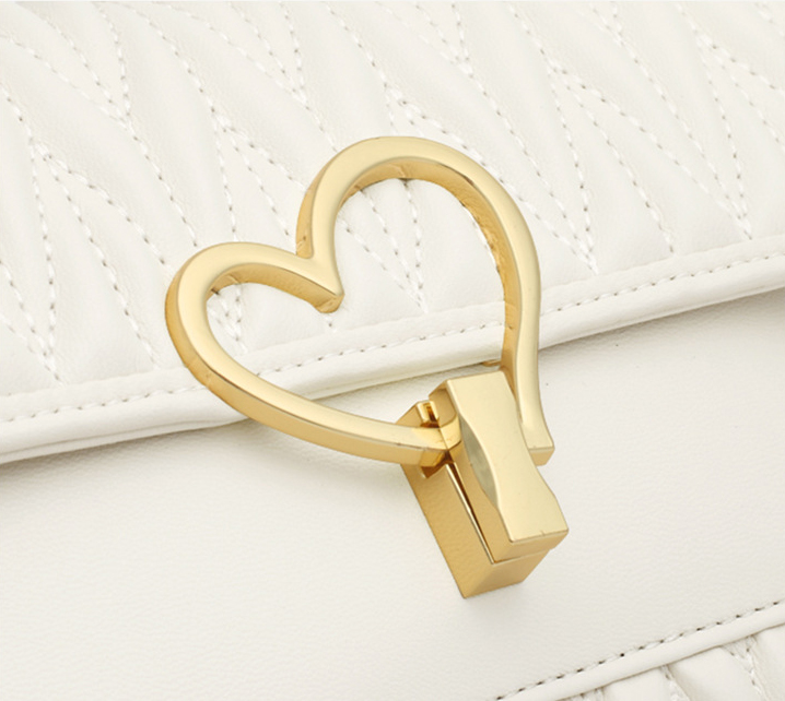 DEEPKEE original nubuck handmade full-grain genuine leather cowhide bag きんこ鍊條斜挎真皮包包 953168F 號