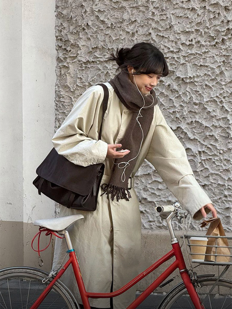 香港狄記皮具 狄記 原創真皮手工 ins郵差包 ins風格包包 頭層牛皮包包 皮革 原創手工真皮 皮件 DEEPKEE 復古真皮手工包