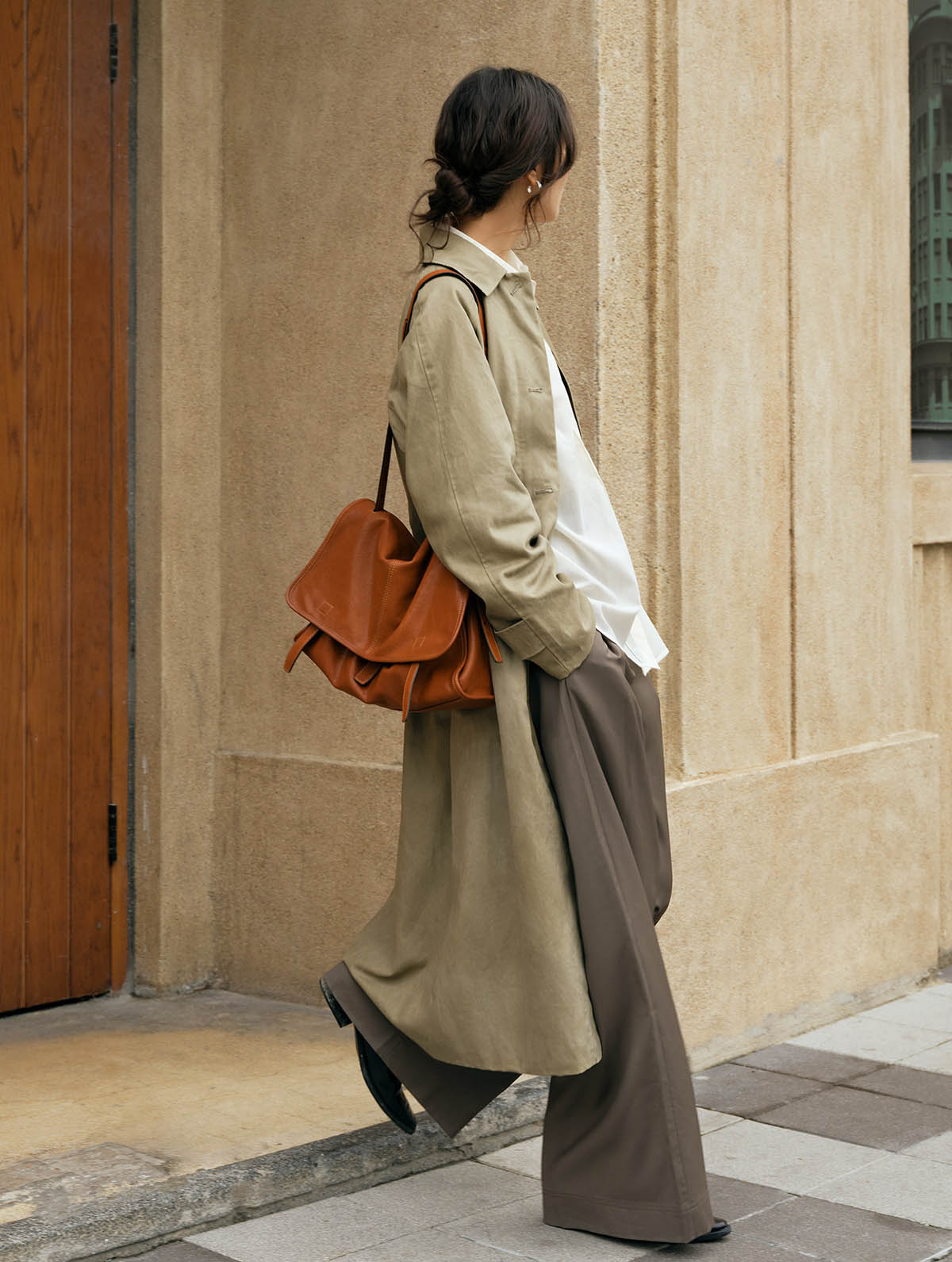 香港狄記皮具 狄記 原創真皮手工 ins郵差包 ins風格包包 頭層牛皮包包 皮革 原創手工真皮 皮件 DEEPKEE 復古真皮手工包