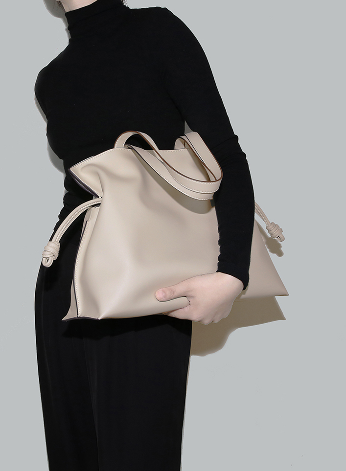 DEEPKEE original nubuck handmade full-grain genuine leather cowhide bag 真皮女包皺褶包牛皮單肩包 9976 號