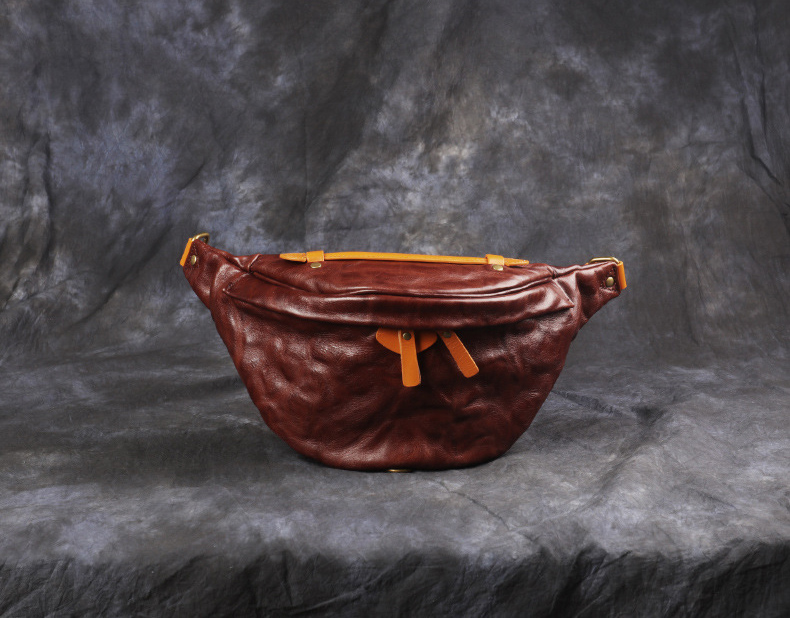 香港狄記皮具 狄記 原創真皮手工 ins郵差包 ins風格包包 頭層牛皮包包 皮革 原創手工真皮 皮件 DEEPKEE 復古真皮手工包