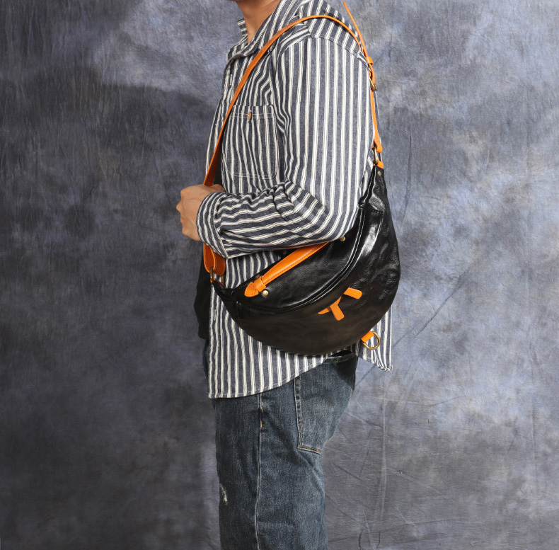 香港狄記皮具 狄記 原創真皮手工 ins郵差包 ins風格包包 頭層牛皮包包 皮革 原創手工真皮 皮件 DEEPKEE 復古真皮手工包