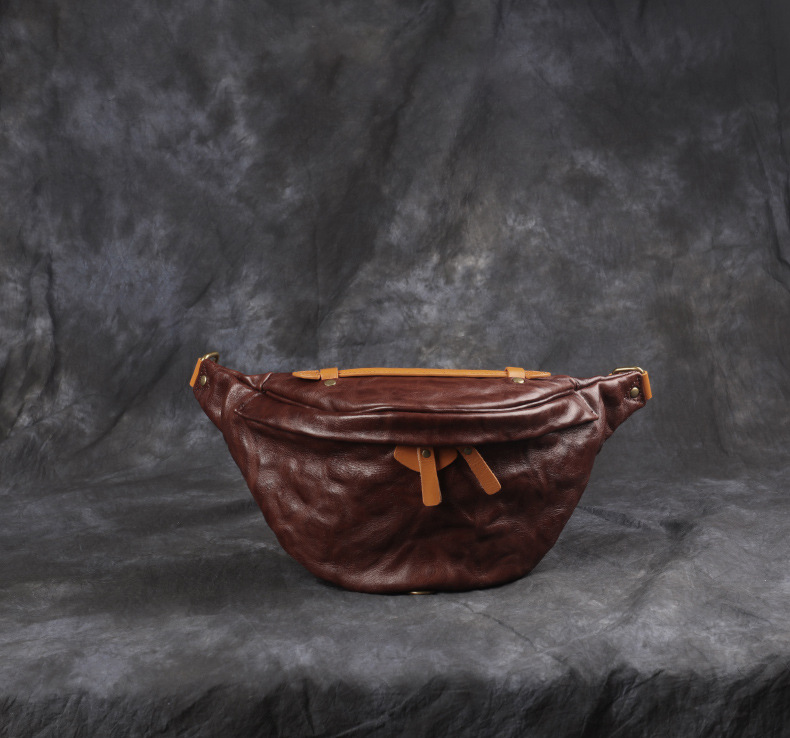 香港狄記皮具 狄記 原創真皮手工 ins郵差包 ins風格包包 頭層牛皮包包 皮革 原創手工真皮 皮件 DEEPKEE 復古真皮手工包