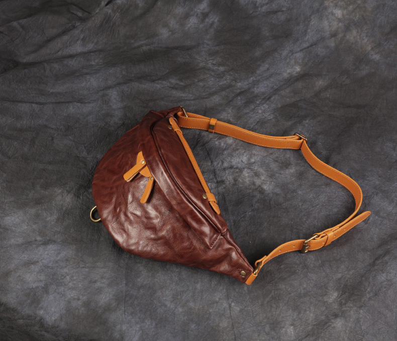 香港狄記皮具 狄記 原創真皮手工 ins郵差包 ins風格包包 頭層牛皮包包 皮革 原創手工真皮 皮件 DEEPKEE 復古真皮手工包