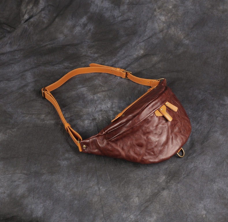 香港狄記皮具 狄記 原創真皮手工 ins郵差包 ins風格包包 頭層牛皮包包 皮革 原創手工真皮 皮件 DEEPKEE 復古真皮手工包