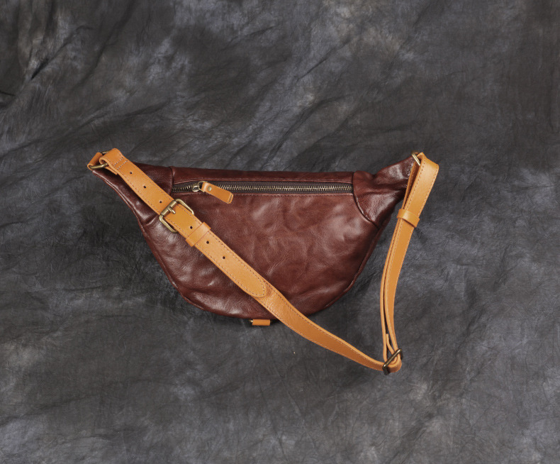 香港狄記皮具 狄記 原創真皮手工 ins郵差包 ins風格包包 頭層牛皮包包 皮革 原創手工真皮 皮件 DEEPKEE 復古真皮手工包